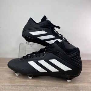 Adidas Shoes Mens Size 11.5 Black Football Cleats Freak Mid FX2115 NEW